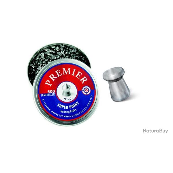 Plombs plat CROSMAN Premier Match 4.5 (x500)