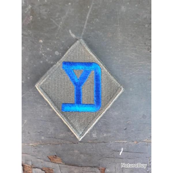 INSIGNE TISSU  DE LA 26 EME DIVISION D INFANTERIE US