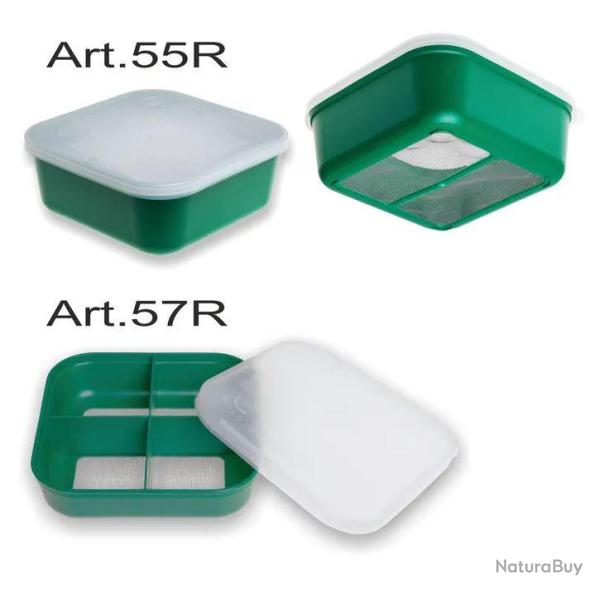 Stonfo boite carr�e 4 compartiments avec tamis