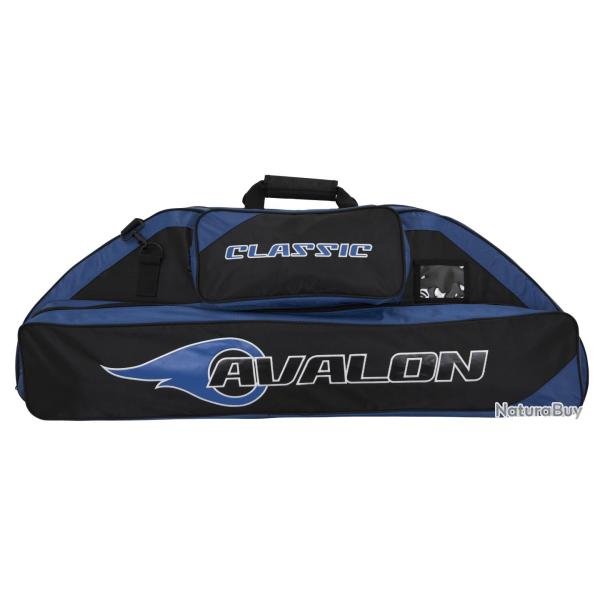 AVALON - Housse Arc � poulies CLASSIC 116 cm NOIR ET BLEU
