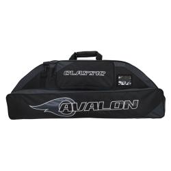 AVALON - Housse Arc &agrave; poulies CLASSIC 126 cm NOIR ET CHARBON