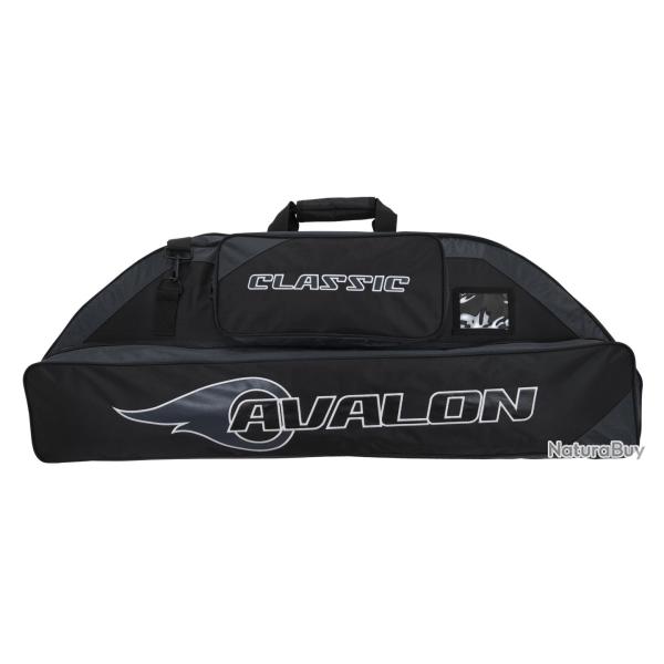 AVALON - Housse Arc � poulies CLASSIC 126 cm NOIR ET CHARBON