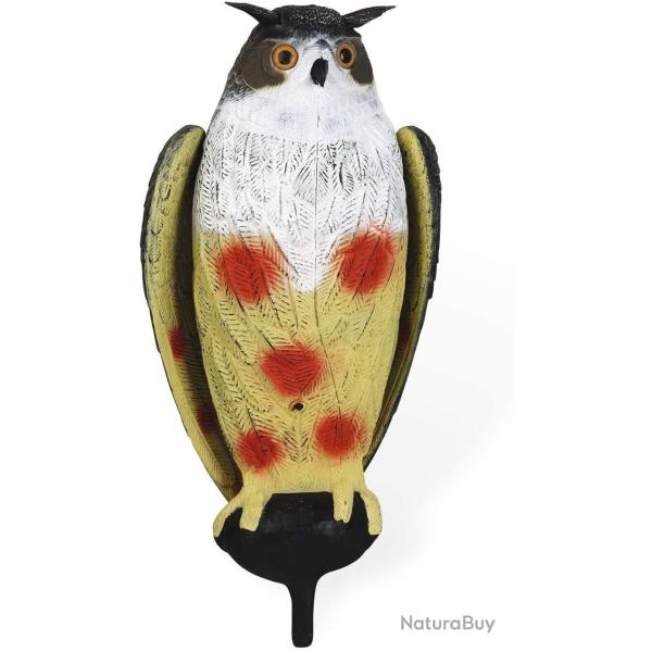 Appelant Grand Duc ailes battantes