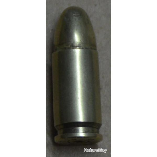 Suite vente de la collectionUne Cartourche 9x19 para  Arme francaise Neutralis