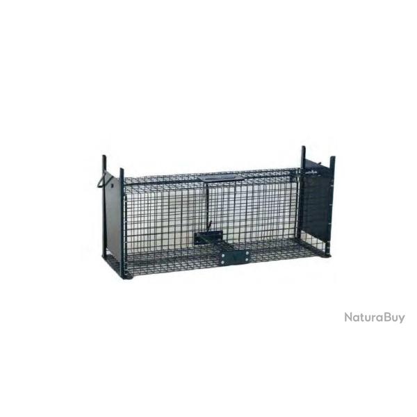 CAGE � RATS AVEC GLISSI�RE, 1 ENTR�E, 50 X 20 X 20 CM - BOXTRAP