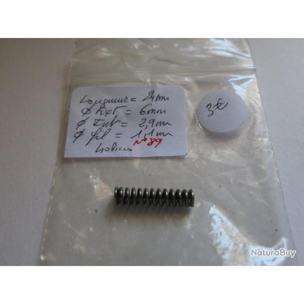 VENDU PAR CUIRASSIER11 N� 89 RESSORT BOUDIN D'ARMURERIE POUR ARMES DIVERSES