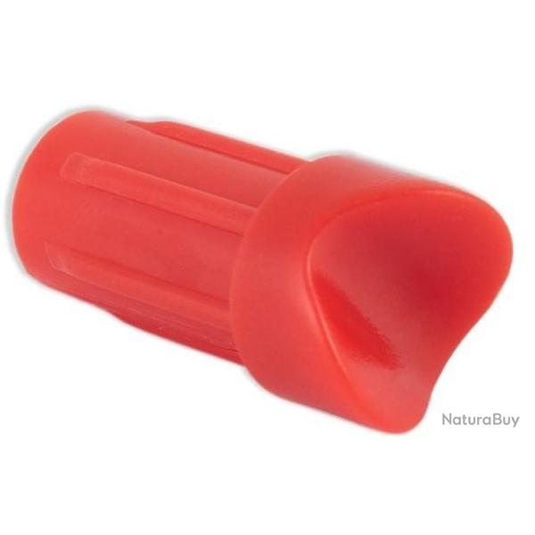 MAXIMAL - Encoche Talon Demi-Lune pour trait d'arbal�te ROUGE