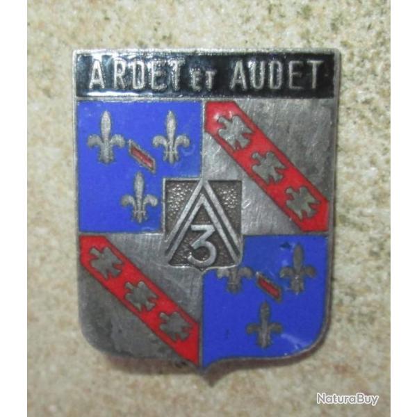 3� R�giment de Dragons, Ardet et Audet, �mail