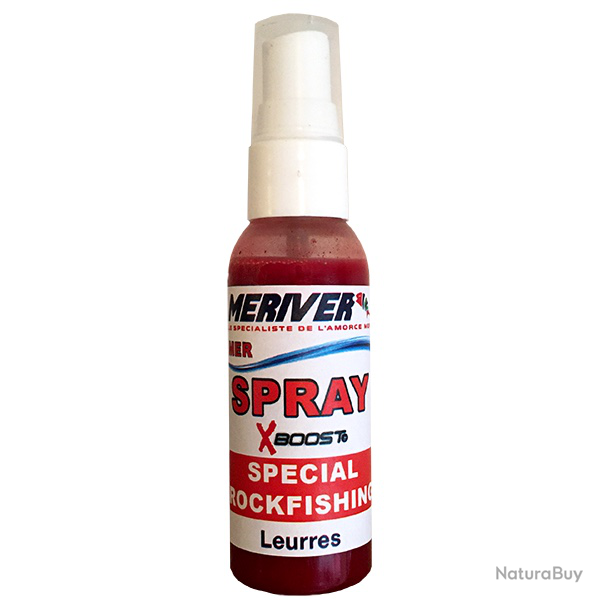 Spray attractant liquide Myst spcial Rockfishing 50 ml MERIVER