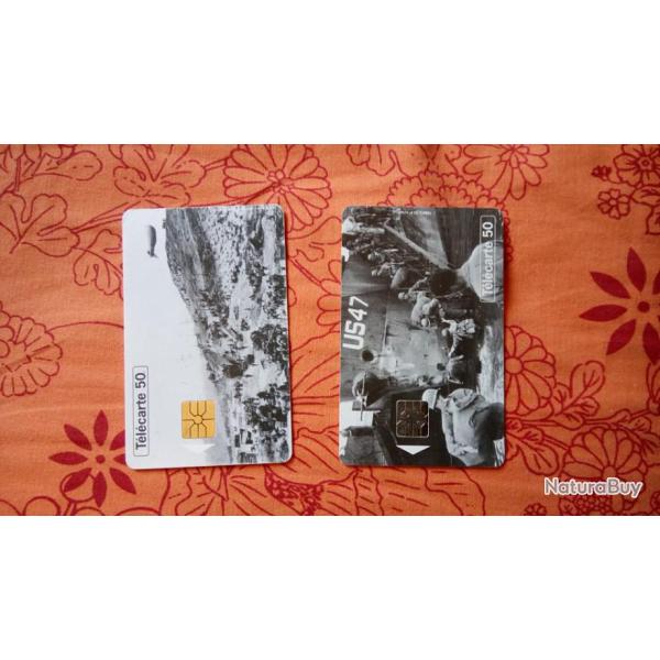 Cartes t�l�phoniques 50�me anniversaire du d�barquement