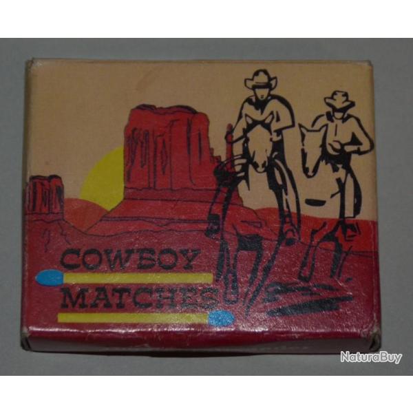 Boite de allumettes western