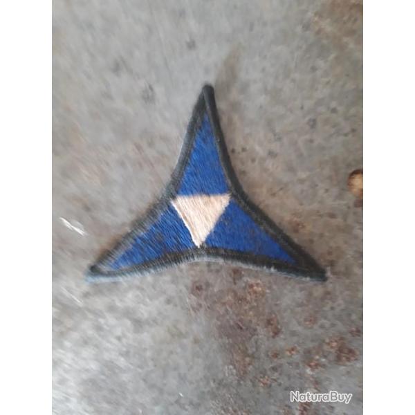 INSIGNE TISSU  DU 3 EME CORPS D ARMEE US