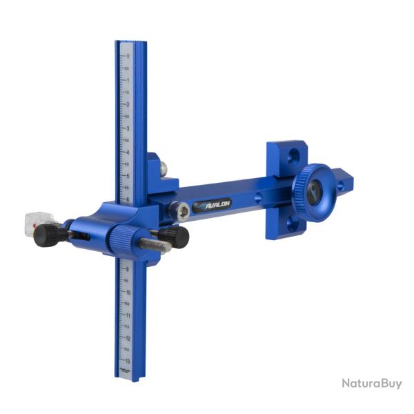 AVALON - Viseur TYRO m�tal BLEU DROITIER (RH)