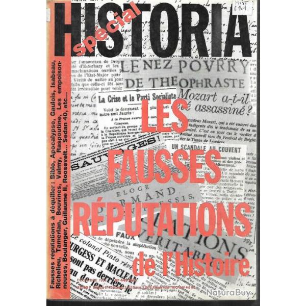 historia sp�cial n�445 les fausses r�putations de l'histoire