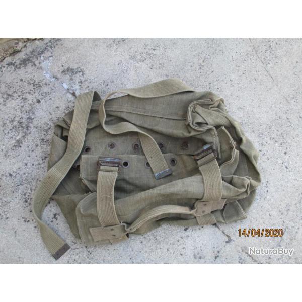 Sac paquetage arme italienne Italie TAP FRANCE anne 50/60 INDO ALGERIE PARA