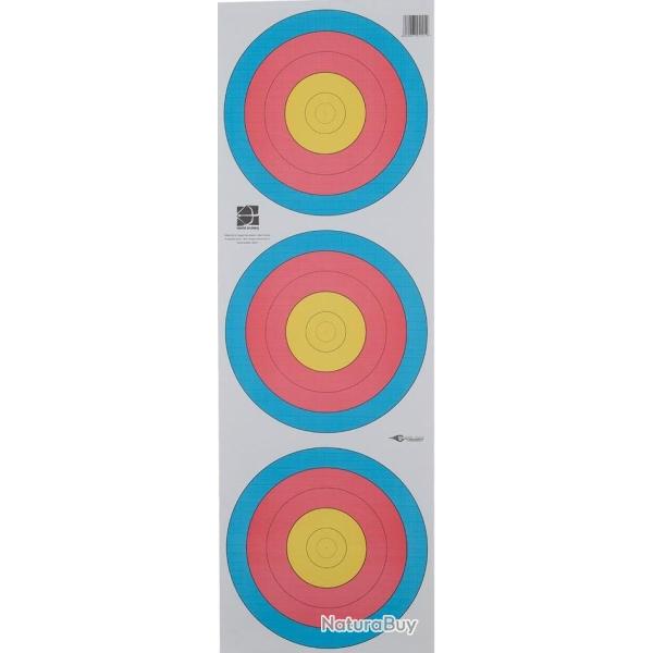 Blason FITA 60 cm trispot