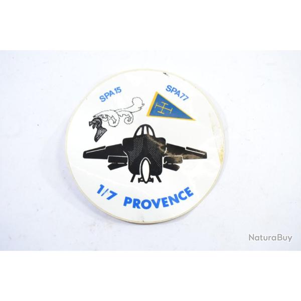 Autocollant SPA15 SPA77 1/7 Provence escadrille avion de chasse