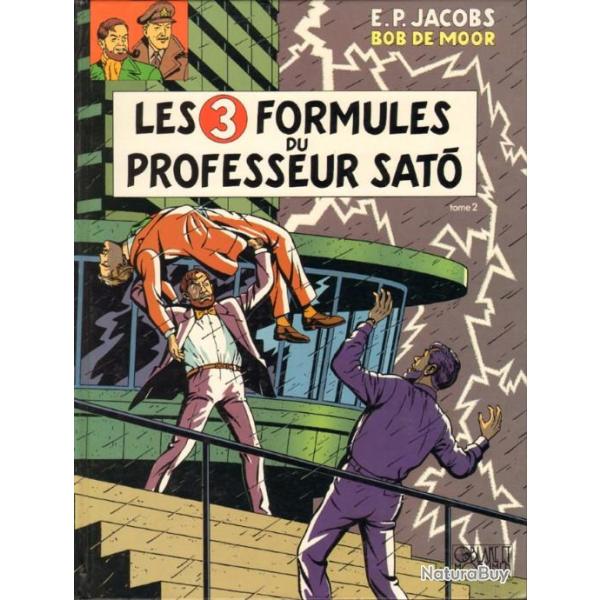 BD Blake Mortimer les 3 Formules du Professeur Sato 1re dition