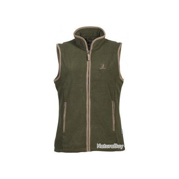Gilet polaire femme kaki Scotland PERCUSSION