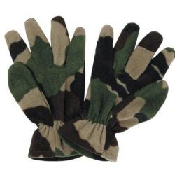 Gants polaires camouflage PERCUSSION-L