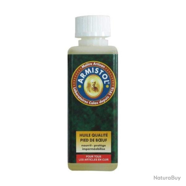 Op� No�l ! Huile pour cuir type pied de boeuf Armistol - 120 ml