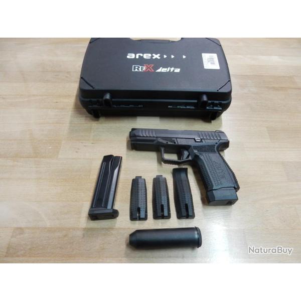 PISTOLET REX DELTA BLACK CAL 9X19 NEUF
