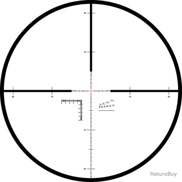 Lunette KAHLES K318i  3 -18x50 CCW - 2 reticules - MSR/ki / 3-18x50