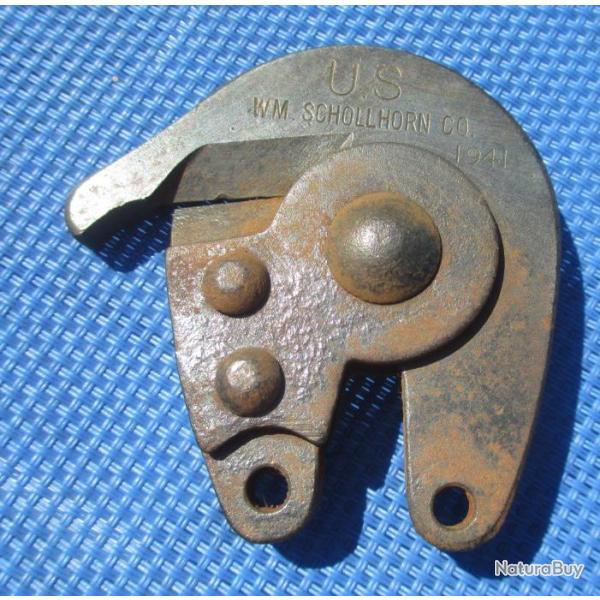 t�te de pince coupante us ww2 dat�e 1941 WM.SCHOLLHORN Mod�le 1938