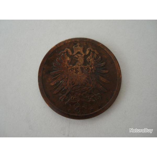 PIECE DE 2 PFENNIG DE 1876