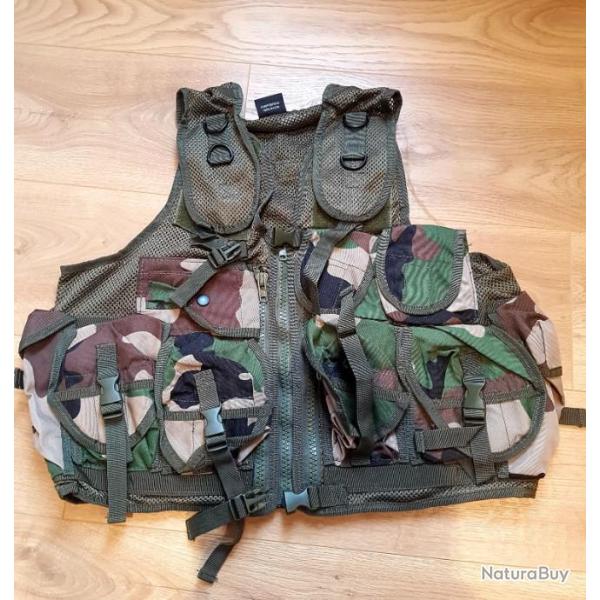 Gilet tactique camo