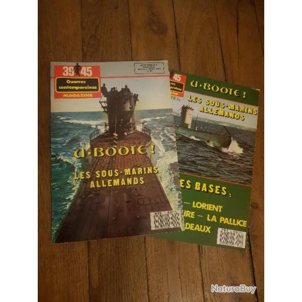 39/45 magazine hors s�rie " les sous marins allemand "