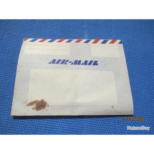 LETTRE CARTE US UNITED STATES ARMY AIR MAIL WW2 non crite USA aigle