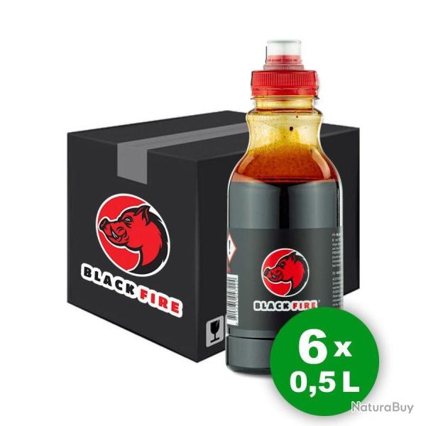 Attractant sanglier Black Fire Original - Pack 6 bouteilles