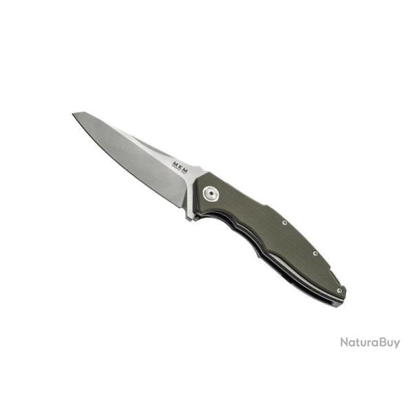 COUTEAU MKM RAUT BY VIPER TITANIUM/G10 VERT FLIPPER