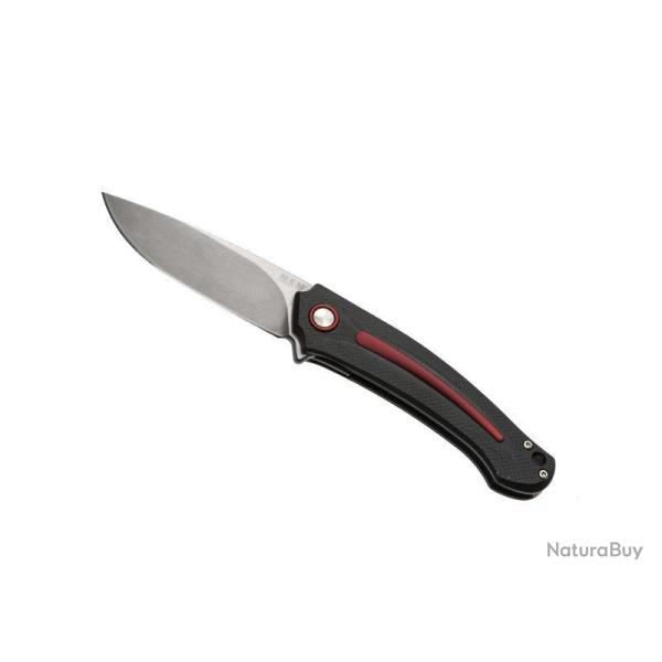 COUTEAU MKM ARVENIS BY FOX KNIVES G10 NOIR / ALU ROUGE