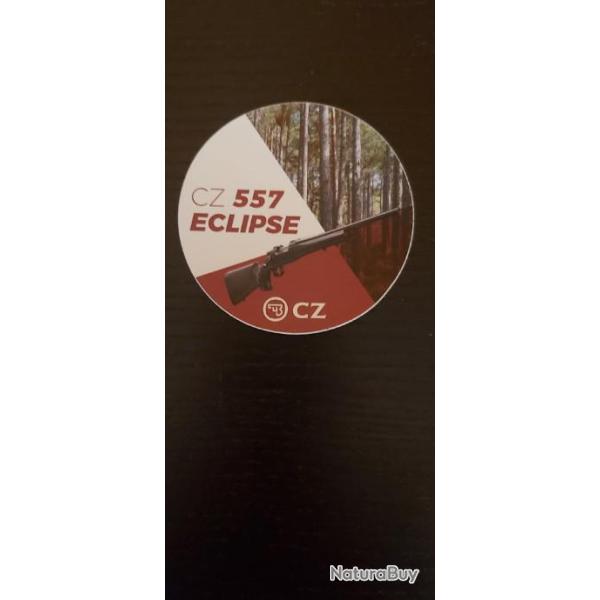 Magnifique autocollant CZ 557 ECLIPSE