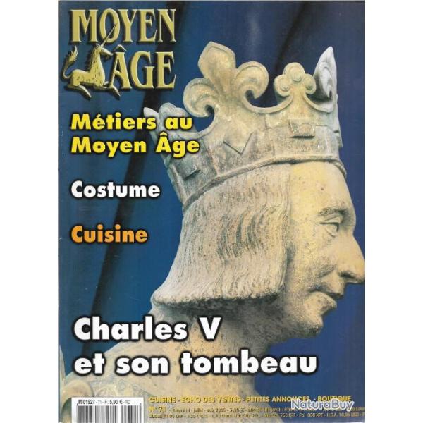Revue heimdal , moyen-age n�71 ,h�raldique , cuisine m�di�vale , botanique , numismatique