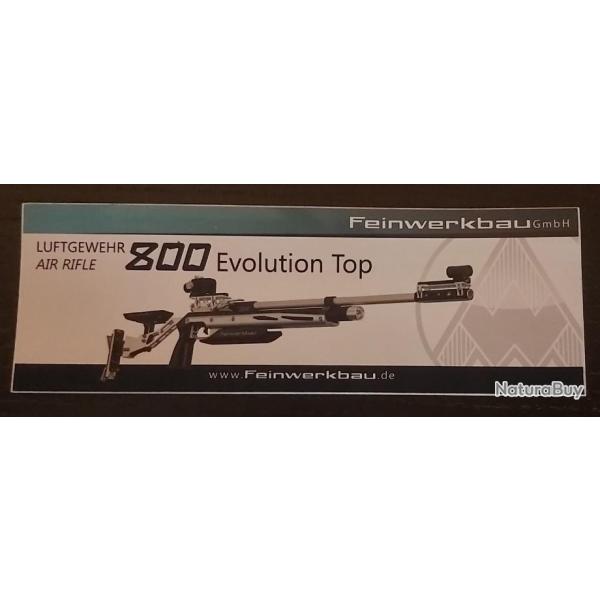 Superbe autocollant Feinwerkbau ref 3