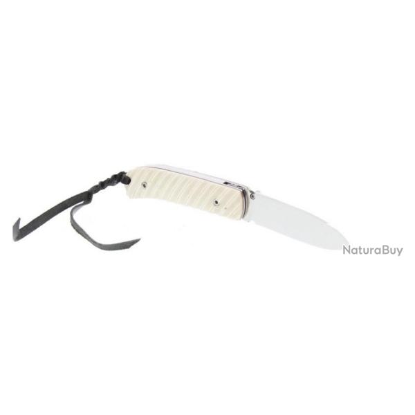 Couteau outdoor pliant Citadel Fidel os de buffle Zebra