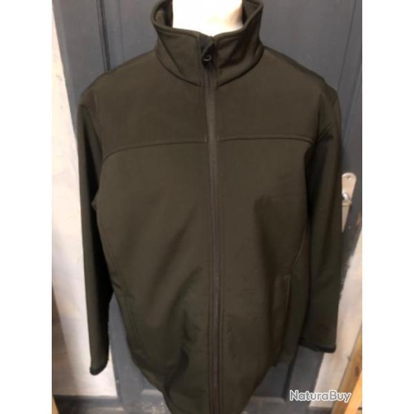 HANGAR33 SOFTSHELL MARRON TAILLE L