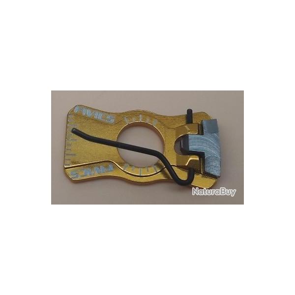 Repose Fl�che Autocollant Ambidextre Fivics ButterFly Jaune-Or (Gold)