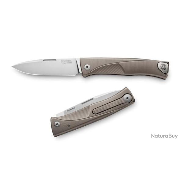 Couteau pliant Lionsteel Thrill Titanium bronze