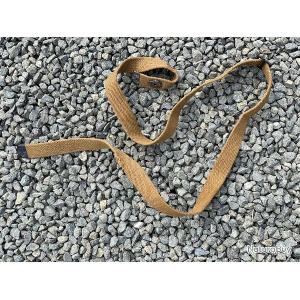 USM1 BRETELLE TOILE BEIGE, apr�s guerre, TIR,TAR