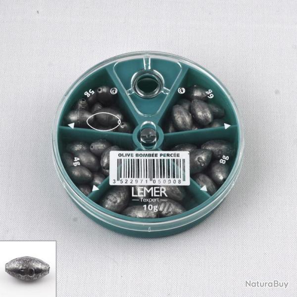 Boite distributrice 5 cases Olive long.percee Lemer