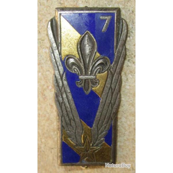 7� Groupe d'Aviation L�g�re de l'Arm�e de Terre, �mail, guilloch�