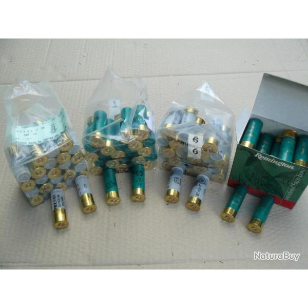 4 boites cartouches petit gibier...