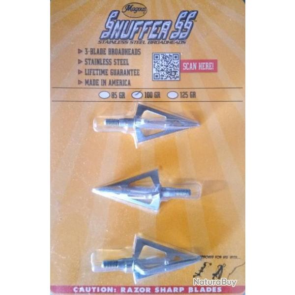 TRILAME MAGNUS SNUFFER SS 100Gr - pack de 3