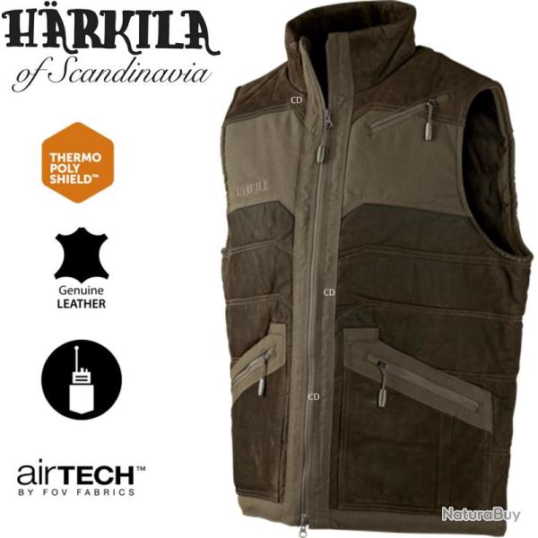 Gilet H�RKILA homme Pro Trek Shadow brown taille 54