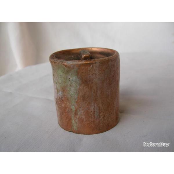 WW1 ARTISANAT DE TRANCH�ES FORME CAPUCHON HAUTEUR 4.6 CM