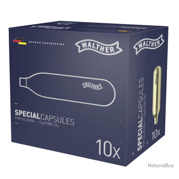 CAPSULE  Walther Co2  par 10